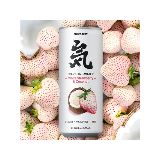 Sparkling Water White Strawberry Coconut